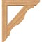 Ekena Millwork Funston Slat Smooth Bracket w/ Offset Brace, Western Red Cedar, 7 1/2"W x 40"D x 44"H BKT0806X40X44FST06SWR - alternate 4